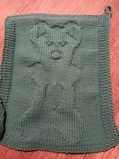 Strickanleitung " Teddy mit Herz "