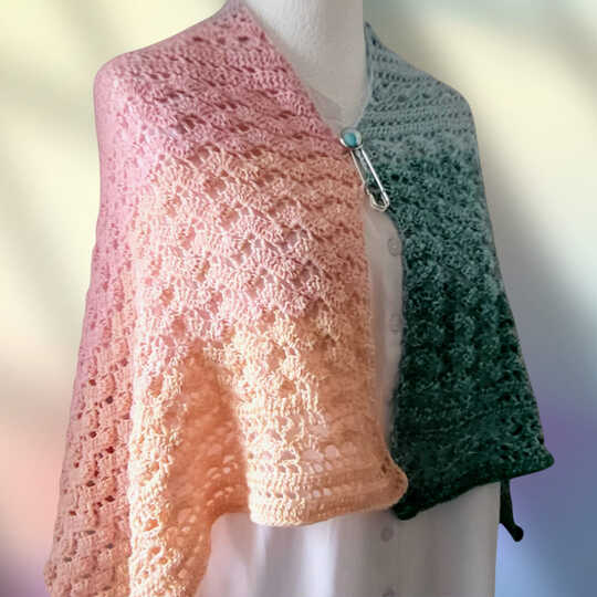 Häkelanleitung "Betty" für Schal, Loop und Stola