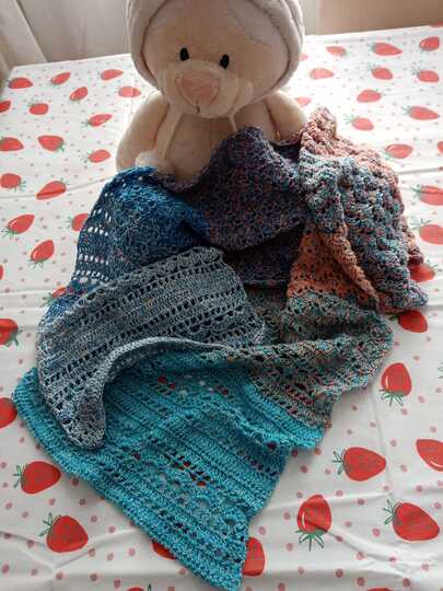 Häkelanleitung "Betty" für Schal, Loop und Stola