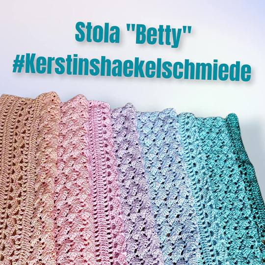 Häkelanleitung "Betty" für Schal, Loop und Stola