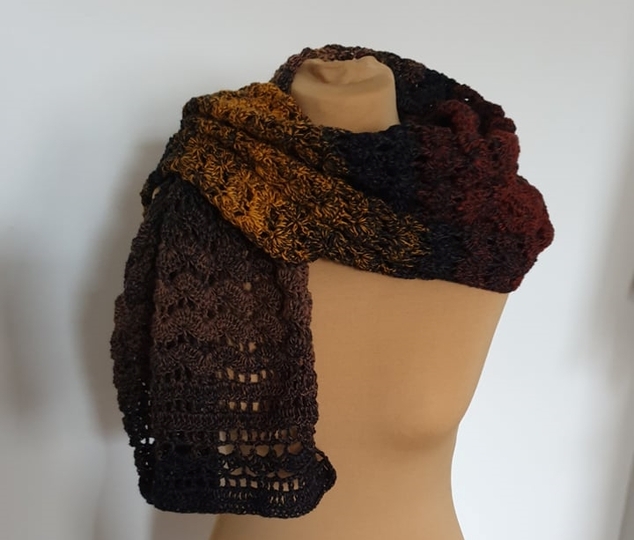 Häkelanleitung "Betty" für Schal, Loop und Stola