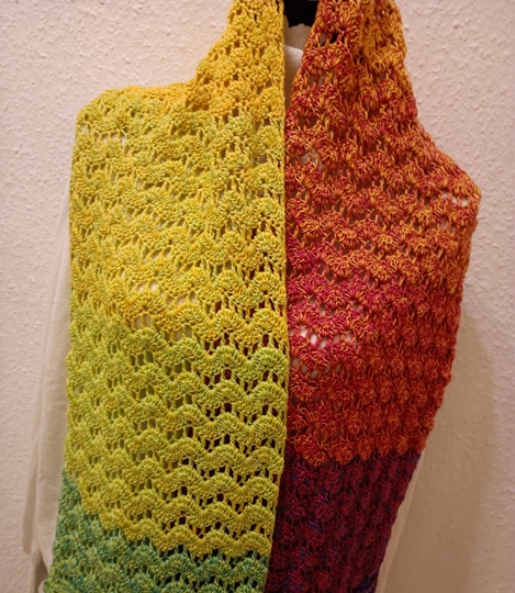 Häkelanleitung "Betty" für Schal, Loop und Stola