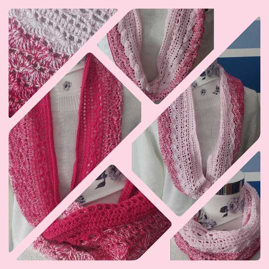 Häkelanleitung "Betty" für Schal, Loop und Stola