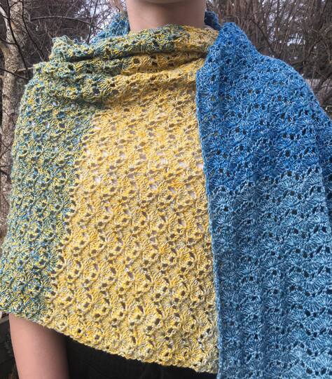 Häkelanleitung "Betty" für Schal, Loop und Stola