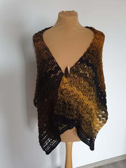 Häkelanleitung "Betty" für Schal, Loop und Stola