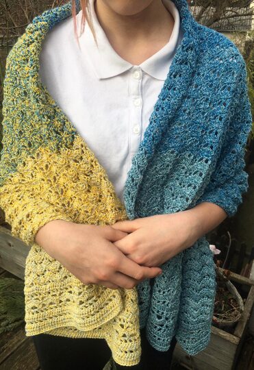 Häkelanleitung "Betty" für Schal, Loop und Stola