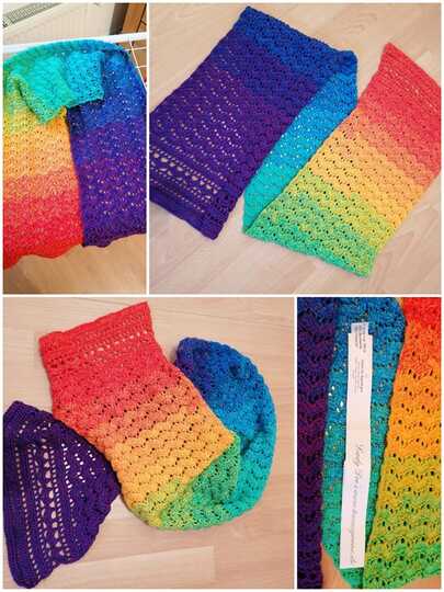 Häkelanleitung "Betty" für Schal, Loop und Stola