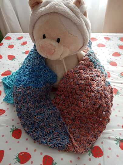 Häkelanleitung "Betty" für Schal, Loop und Stola