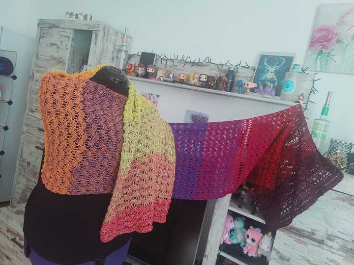 Häkelanleitung "Betty" für Schal, Loop und Stola