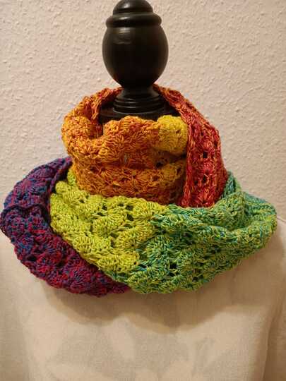 Häkelanleitung "Betty" für Schal, Loop und Stola