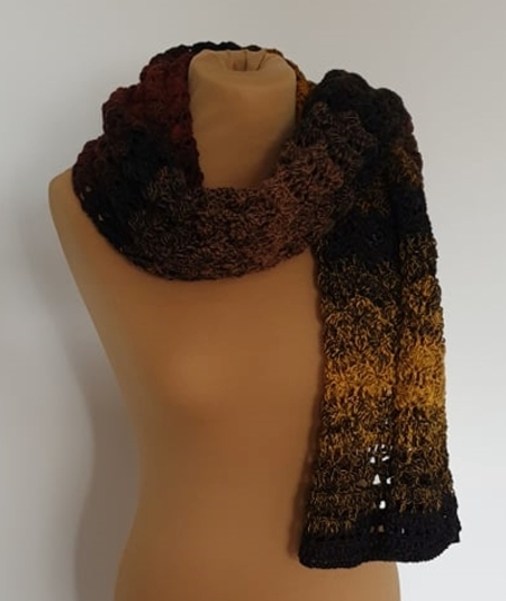 Häkelanleitung "Betty" für Schal, Loop und Stola