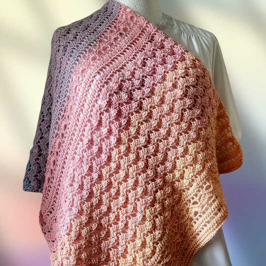 Häkelanleitung "Betty" für Schal, Loop und Stola