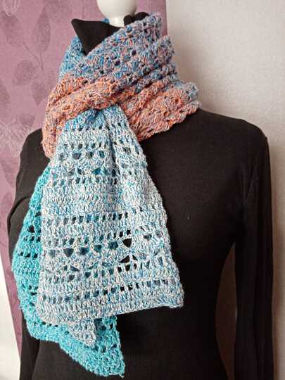 Häkelanleitung "Betty" für Schal, Loop und Stola