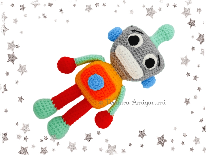 Crochet pattern Robot