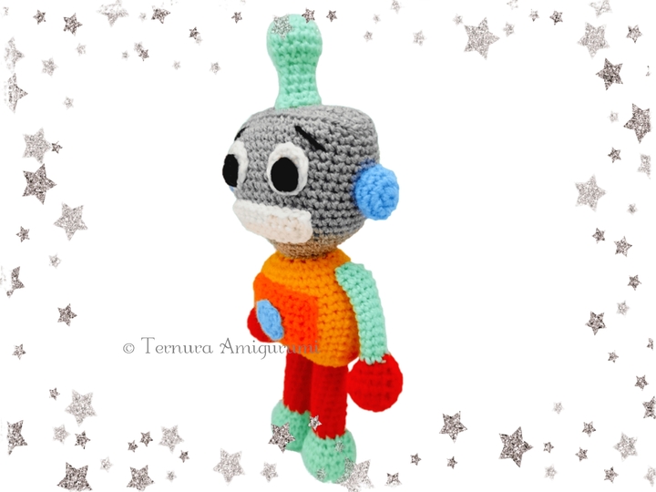 Crochet pattern Robot