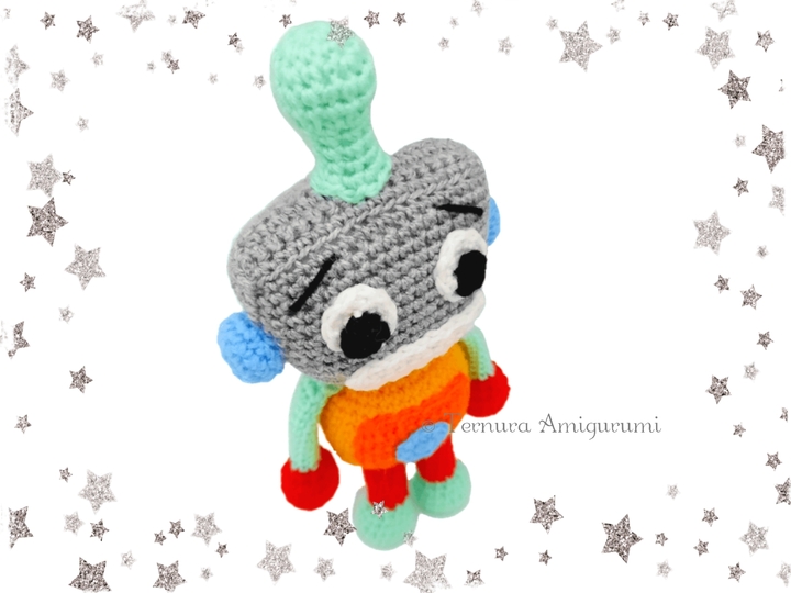 Crochet pattern Robot