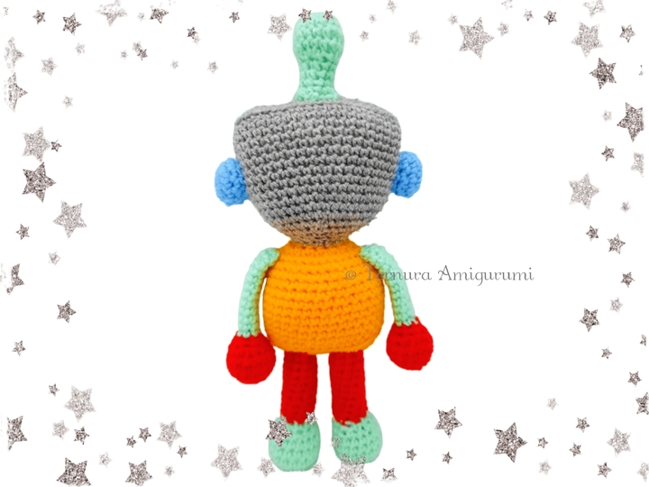 Crochet pattern Robot