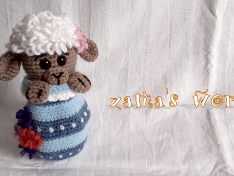 Häkelanleitung Add-on SchafEi (HasenEi)