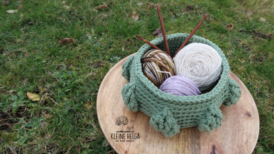 Anleitung Körbchen ,,Leeafie"