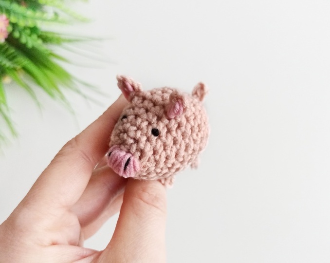 Pig crochet pattern