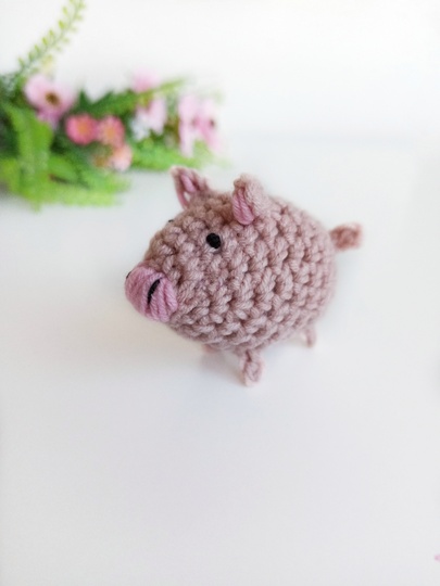 Pig crochet pattern