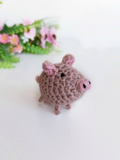 Pig crochet pattern
