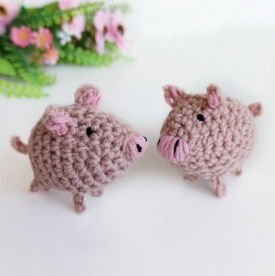 Pig crochet pattern