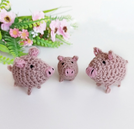 Pig crochet pattern