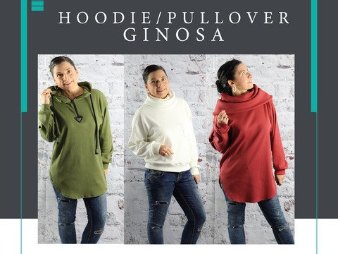 Ebook Hoodie/ Pullover GINOSA Gr. 32-56