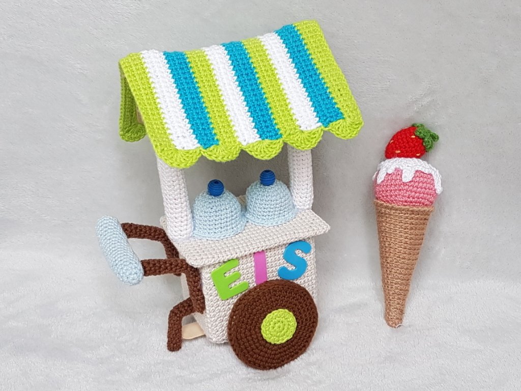 Luigis Eiswagen und Eistüte