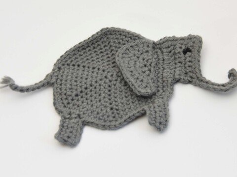 Anleitung Elefanten Applikation