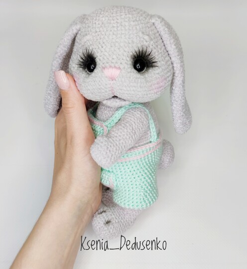 Häkelanleitung Der minz Hase