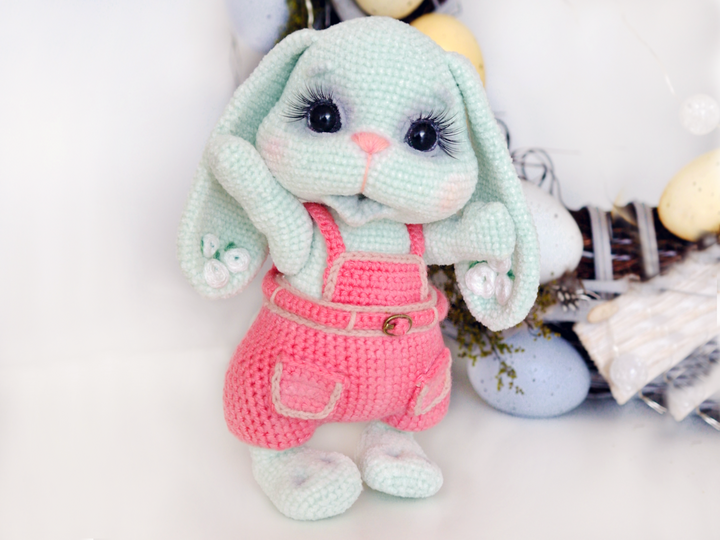 Häkelanleitung Der minz Hase