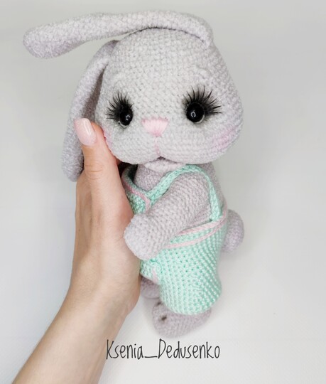 Häkelanleitung Der minz Hase