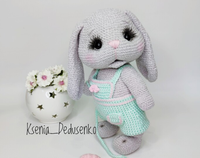 Häkelanleitung Der minz Hase