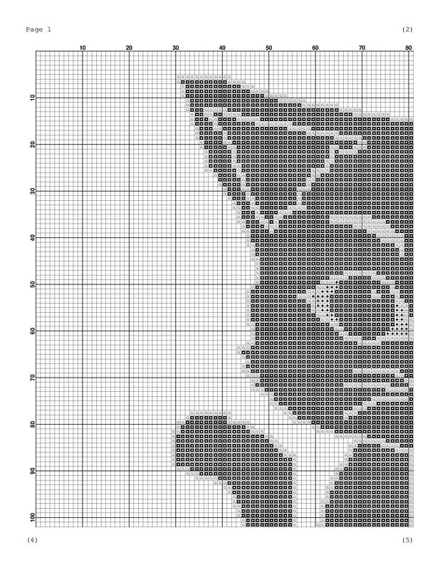 Cross stitch cat,black pattern - Image 6