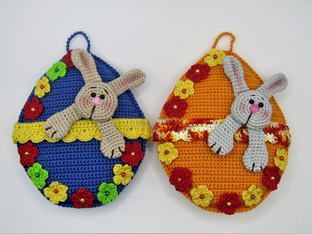 Häkelanleitung Ostern Tür Ei - Bild 4