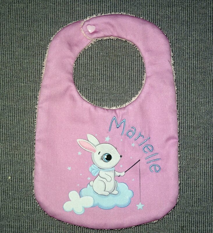 Stickdatei - Lätzchen - 20x30cm + 18x28cm ITH - Bild 4