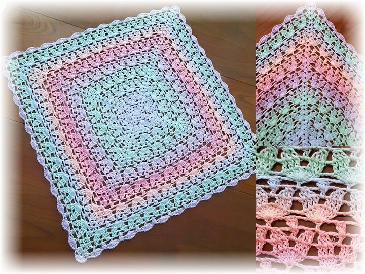 Häkelanleitung Mitteldecke Tischdecke Tulpentanz