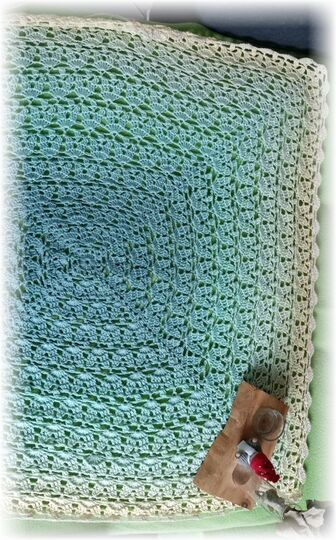 Häkelanleitung Mitteldecke Tischdecke Tulpentanz