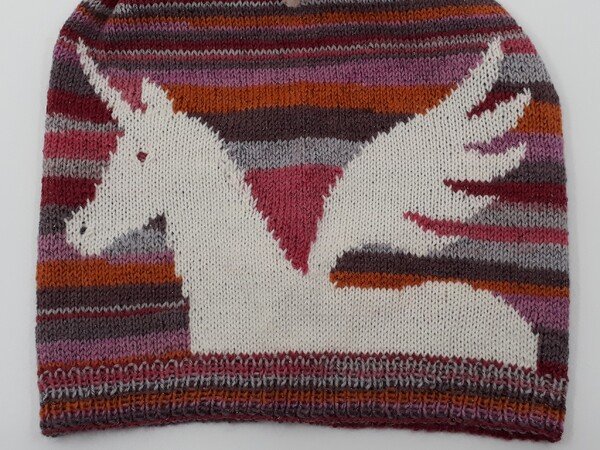 Knitting pattern kids jumper "unicorn"