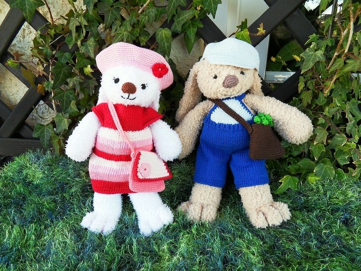 Anleitung Schlenker Hase mit Outfit