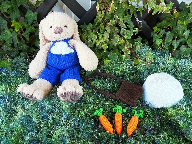 Anleitung Schlenker Hase mit Outfit - Bild 6