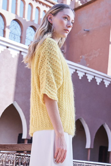 Strickanleitung: Schmeichelnder Fledermaus-Pulli