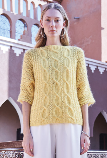 Strickanleitung: Schmeichelnder Fledermaus-Pulli