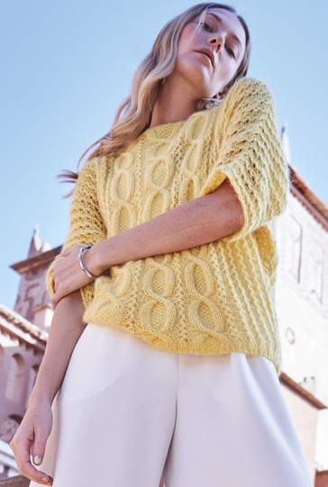 Strickanleitung: Schmeichelnder Fledermaus-Pulli