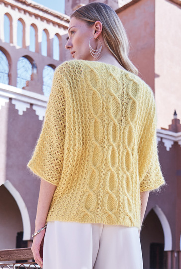 Strickanleitung: Schmeichelnder Fledermaus-Pulli