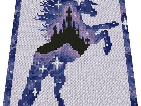 Häkelmuster * FAIRYTAIL * Grafik für C2C Decke