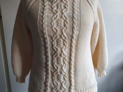 RVO-Aran-Pulli "Stapelholm" bis Größe XXXXL