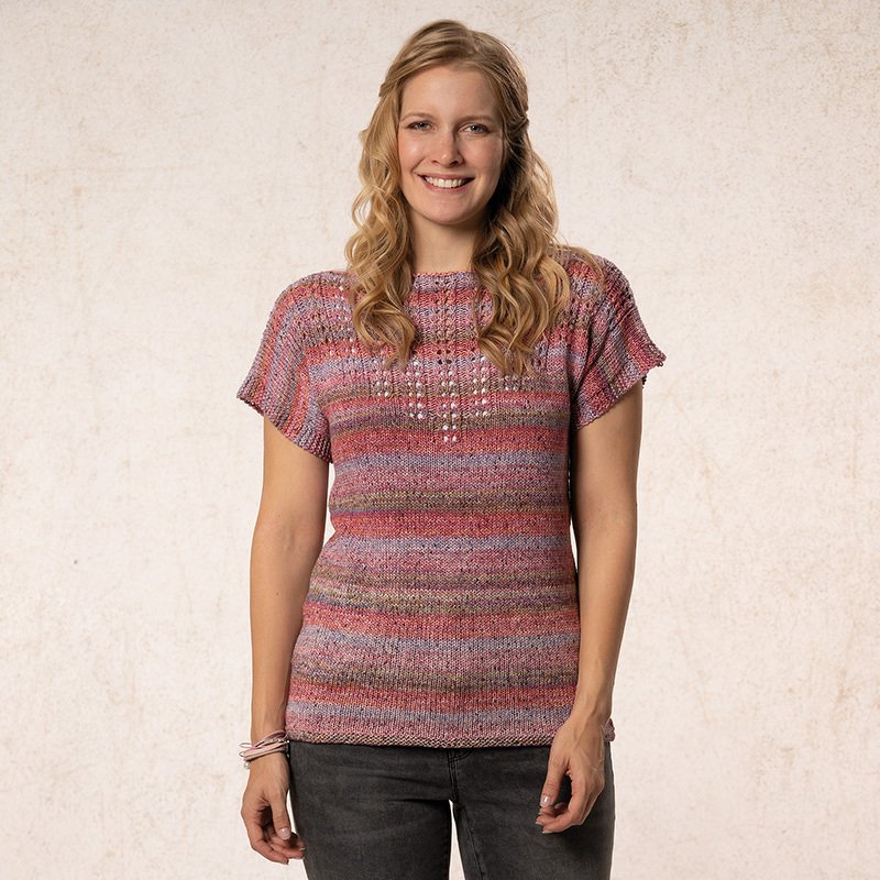 Strickanleitung Damentop "Messina" 762173